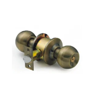 CERRADURA PARA DORMITORIO COBRE ANTIGUO DL-587-AB-P