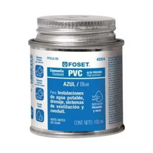 CEMENTO AZUL PARA PVC 90 ML FOSET 42024